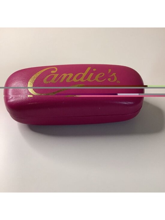 Candie’s Vintage Hot Pink Hard Shell Eyeglass Case 6.25\
